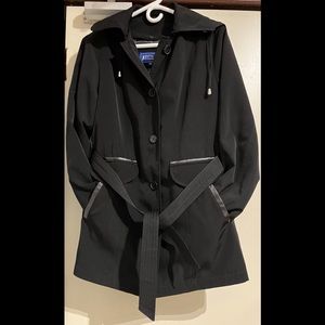 Tower Trench Coat by London Fog: Black - Size Small Reg